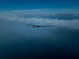 El próximo desafío de la aeronave es atravesar próximamente un frente frío en su travesía oceánica. TWITTER / @solarimpulse