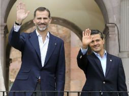 La relación bilateral se sustenta en la historia y en el futuro, asegura el Mandatario en el marco de la visita de Felipe VI. EFE / Ballesteros