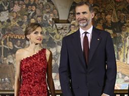 Letizia de España tiene como modisto de cabecera a Felipe Varela. EFE / ARCHIVO