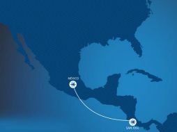 El vuelo partirá del Aeropuerto Internacional de la Ciudad de México de lunes a domingos, y de San José saldrá de lunes a sábado. TWITTER / @interjet