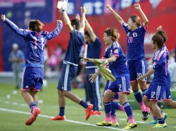 En el tiempo de descuento, Laura Bassett se introdujo el balón en su propio arco y dio el pase a la final a las Nadeshiko. AP / J. McIntosh