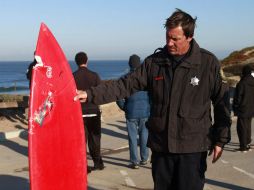 Un surfista japonés de 41 años murió tras ser atacado por un escualo en la misma región hace algunos meses. AP / ARCHIVO