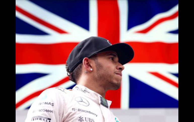 El piloto británico se hizo con la victoria en el gran premio de su país en 2014. TWITTER / @LewisHamilton