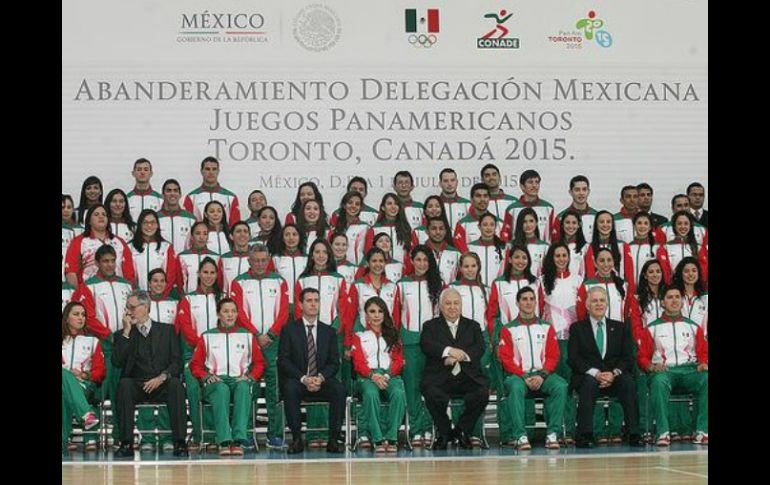 La delegación mexicana, con la ilusión de representar al país y el deseo de trascender. TWITTER / @SEP_mx