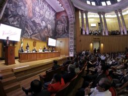 Los panelistas coincidieron en que la transparencia universitaria es uno de las asignaturas que han permanecido pendientes. EL INFORMADOR / R. Tamayo