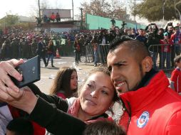 Sería el nuevo técnico, Rafael Benítez, quien exigió el fichaje de Arturo Vidal. EFE / ARCHIVO