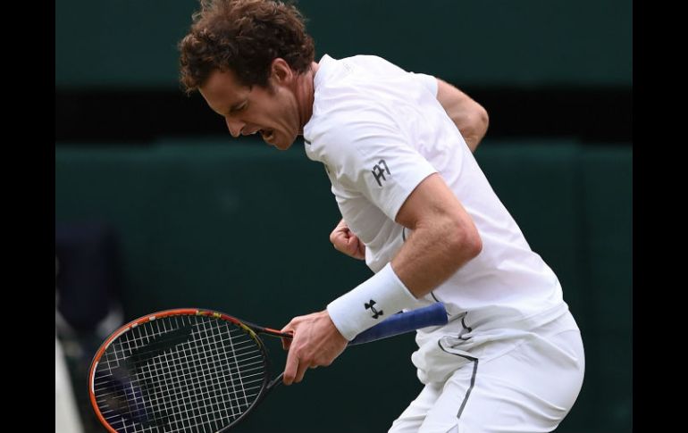 Murray se enfrentará contra el croata Ivo Karlovic en el tercer Grand Slam del año. AFP / L. Neal