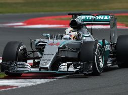 Lewis Hamilton logró el triunfo número 38 de su carrera. AFP / B. Stansall