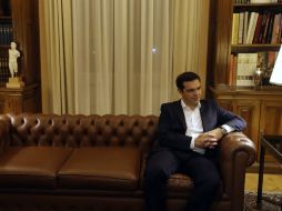 Alexis Tsipras asegura que los resultados demuestran que la democracia no puede ser chantajeada. AP / T. Stavrakis