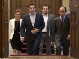 Alexis Tsipras y su apoyo al 'no' en el referéndum triunfaron este fin de semana. AP / P. Giannakouris