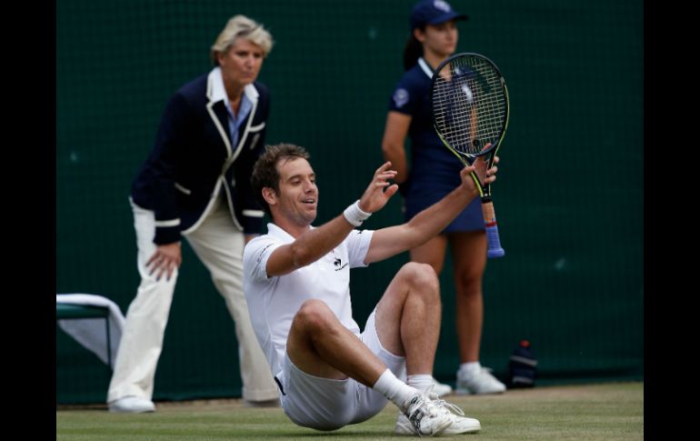 Richard Gasquet protagonizó un juego épico en Londres. AFP / A. Dennis