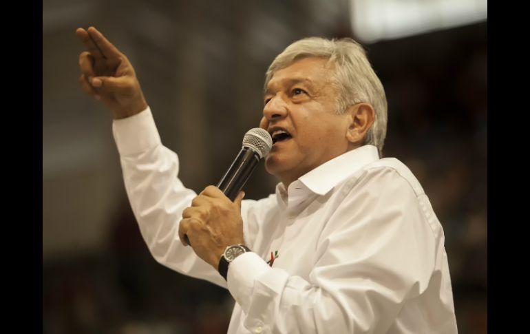 AMLO y su partido recibirían sanción por el evento del pasado 8 de abril en Xochimilco. EL INFORMADOR / ARCHIVO