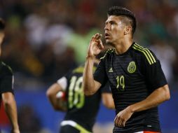 Oribe Peralta. El jugador del Tri aceptó que conforme avance el torneo el grado de complejidad será más elevado. AP / A. Nelles