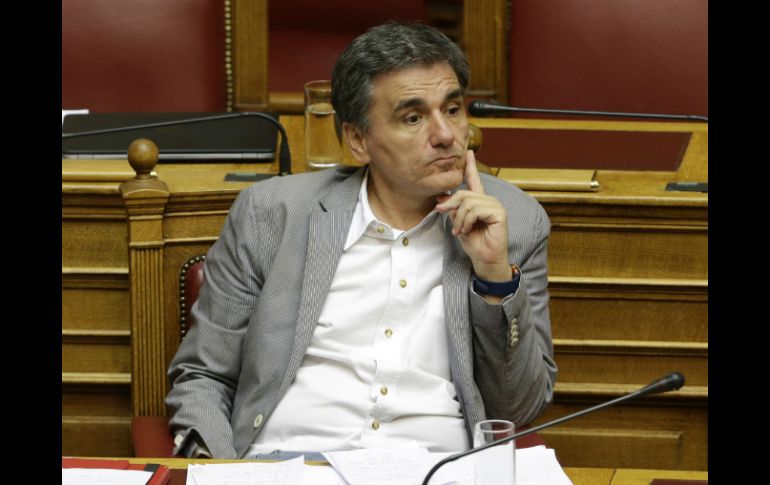 Tsakalotos se defendió de las críticas surgidas que han hablado de 'capitulación'. AP / T. Stavrakis