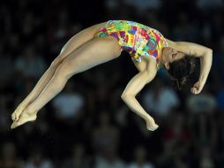 Paola Espinosa y Alejandra Orozco se colocan en el segundo y quinto lugar respectivamente y disputarán las medallas. AFP / T. A. Clary