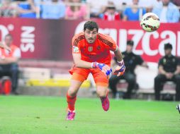 El portero madrileño Iker Casillas acudió ayer por la mañana a Valdebebas pero fue el primero en irse. MEXSPORT / C. Bou