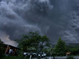 Los municipios de Zapotitlán de Vadillo y Tonila son monitoreados constantemente ante la actividad del volcán. EFE / U. Ruiz