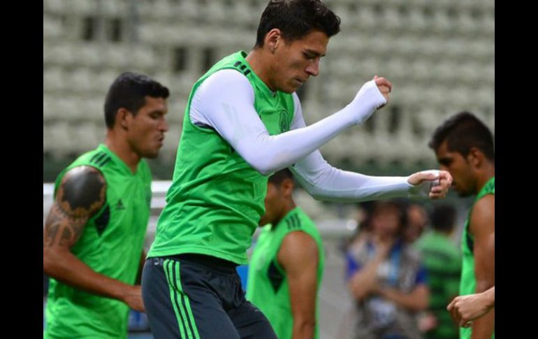 Moreno sufrió una lesión hace poco, por lo que no pudo participar con la Selección mexicana en la Copa Oro. AFP / ARCHIVO