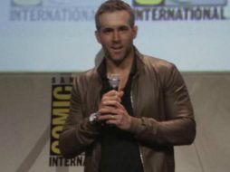 Ryan Reynolds presenta de manera irreverente el panel de su próxima cinta 'Deadpool'. EL INFORMADOR / J. Alcaraz