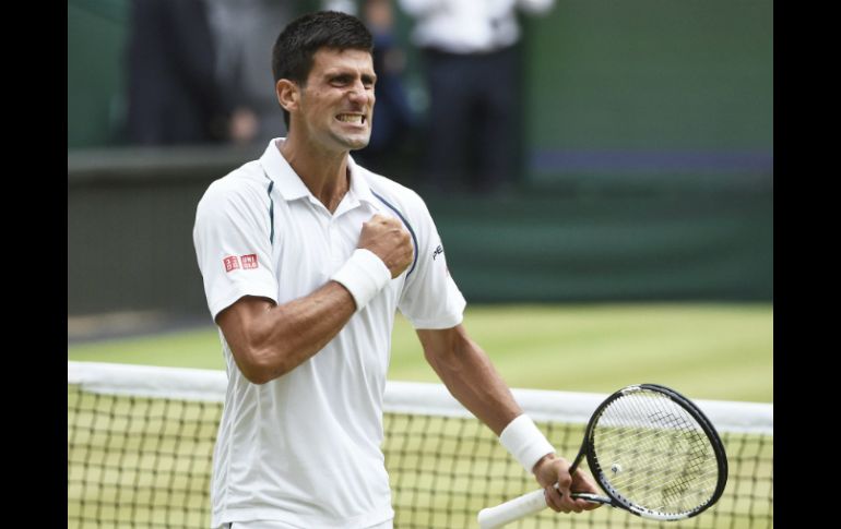 Novak revalida su título obtenido en Londres en 2014. EFE / F. Arrizabalaga