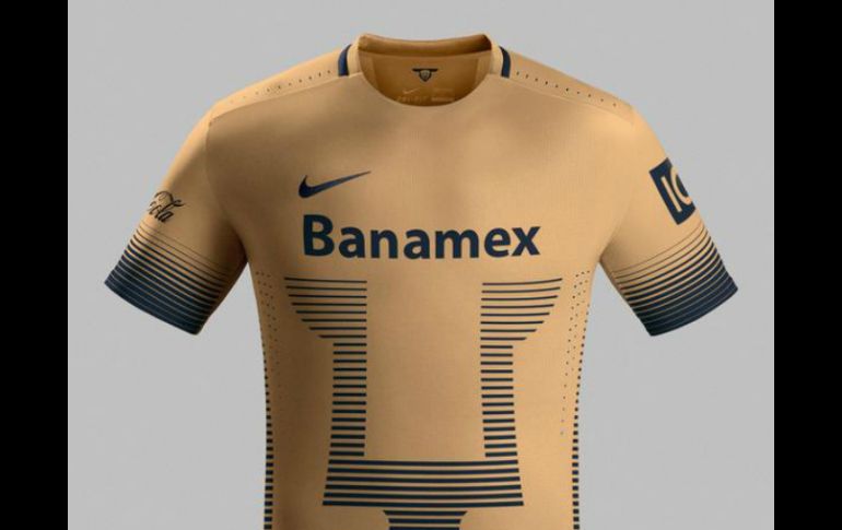 Así lucirán los jugadores del equipo universitario. TWITTER / @PumasMX