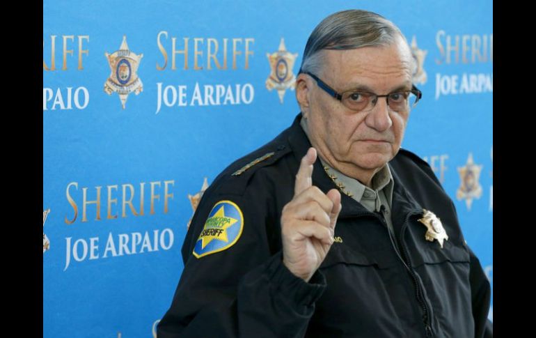 La demandan interpuesta en 2012 argumenta que la oficina de Arpaio encasilló racialmente a los latinos en sus patrullajes de tránsito. AP / ARCHIVO