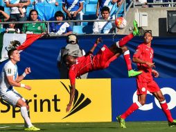 El gol de la victoria cubana fue obra de Maikel Reyes, al minuto 73. AFP / N. Kamm