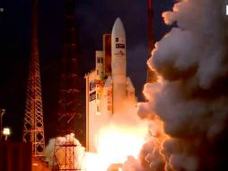 El lanzamiento del Star One C4 fue coordinado por la firma Arianespace 5. TWITTER / @Arianespace