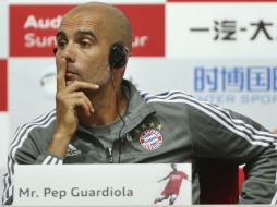 ''Yo solo entreno a los jugadores que me proporcionan'', destaca el timonel de Bayern. EFE / W. Hong