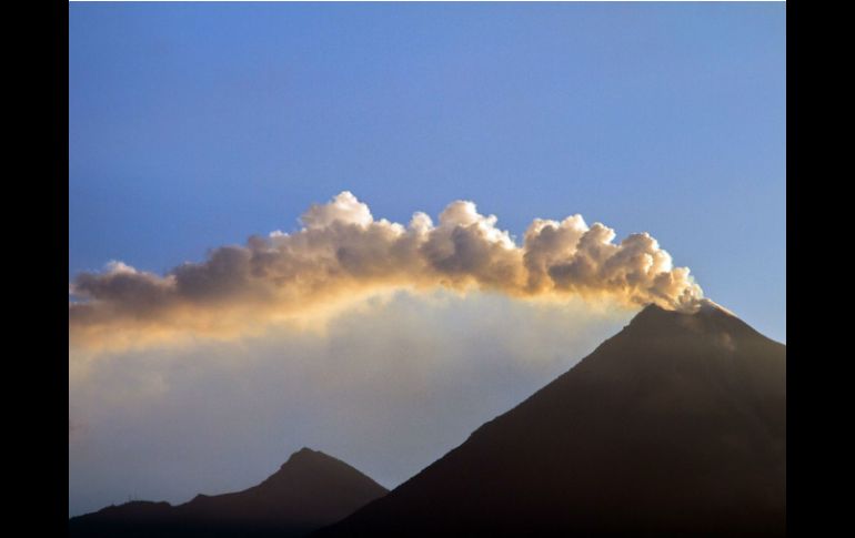 El monitoreo del Volcán El Colima continúa. AFP / ARCHIVO