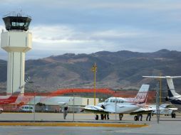 La aeronave pierde el control y se incendia en el Aeropuerto Internacional 'Francisco Sarabia'. NTX / ARCHIVO