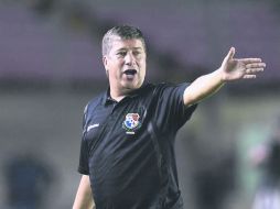 El técnico de Panamá, Hernán Darío 'Bolillo' Gómez,  espera que su equipo respete su forma de juego ofensivo y de toque a ras de pasto. AFP /