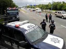 Para recapturar al narcotraficante el gobierno ha desplegado a más de nueve mil elementos de la Policía Federal. NTX / ARCHIVO