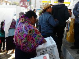 Ninguno de los chiapanecos que se encontraba votando resultó con lesiones. SUN /