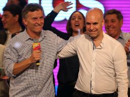 Horacio Rodríguez Larreta tiene un poco más de la mitad de los votos, según los primeros datos oficiales. AP / ARCHIVO