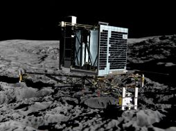 Para recibir información de Philae es clave que el módulo contacte con la sonda Rosetta. AFP /