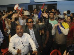 Manifestantes expresaron enojo por falta de detalles sobre cómo y dónde se dibujarán las nuevas fronteras internas. AP / D. Shreshta