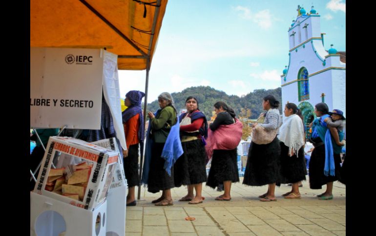 'En la elección hubo incidentes al estilo Chiapas, pero creo que la jornada en términos generales estuvo muy bien' aseguró Sánchez. SUN / R. Romero