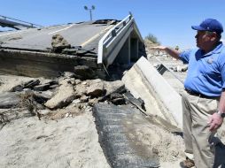 Los conductores que usan esa carretera tendrán que desviarse cientos de kilómetros. AP / N. Ut