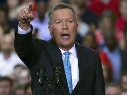 ''Tengo el talento y la experiencia necesarias para realizar el trabajo más importante del mundo'', destaca Kasich. AP / J. Minchillo