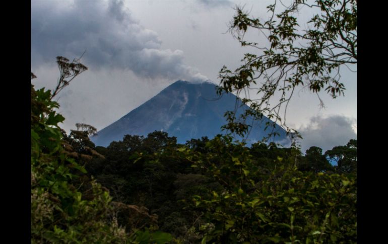 Según investigadores, el Volcán El Colima ''no tiene palabra de honor''. NTX / ARCHIVO