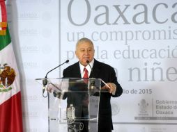 Emilio Chuayffet también ha expresado su apoyo a la desaparición del Instituto Estatal para la Educación Pública en Oaxaca. SUN / Especial