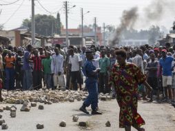 Las elecciones en Burundi se vieron marcadas por varias protestas. EFE / W. Swanson