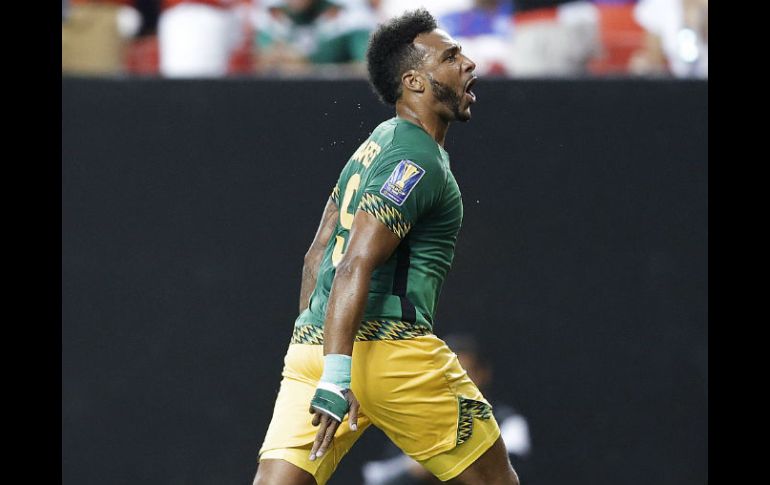 Giles Barnes celebra su gol. AP / D. Goldman