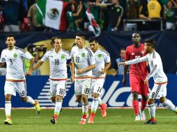 México y Jamaica se verán las caras el domingo en el Financial Field de Filadelfia, en la final. AFP / N. Kamm