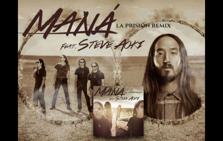 Maná compartió la primera imagen de su tema en colaboración con Steve Aoki. FACEBOOK / Maná