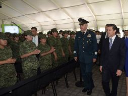 El Presidente de la República entregará premios académicos a 50 cadetes. NTX / Especial