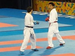 Vargas dio la primera presea de México en el karate en Toronto 2015. TWITTER / @CONADE