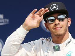 Hamilton buscará este domingo su quinto triunfo en Hungría, que supondría su trigésima novena victoria en la F1. AP / R. Zak