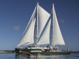 El tercer Rainbow Warrior, entró en servicio en 2011 y estará abierto al público este fin de semana en Auckland. TWITTER / @GreenpeaceNZ